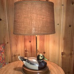 Antique Duck Lamp