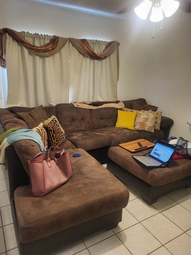 Brown Couch $300