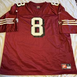 SF 49ers Nike Air Size 2XL Steve Young Jersey #8 San Francisco Vintage
