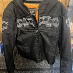 Men's Jacket Reflective Skulls XL