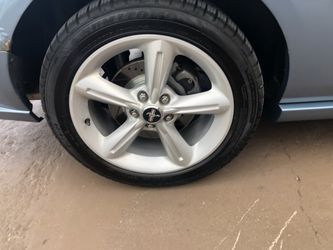 Mustang factory rims with tires