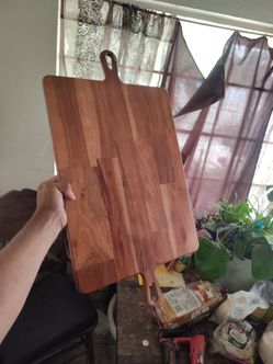 New wooden cutting board out of the box never been used