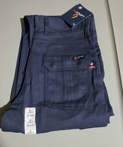 Unhemmed lapco fr pants waist 28 mens