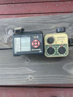 Watering Timers— 1 & 2  Zones