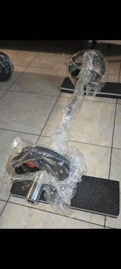 Curl Bar With 45lbs Commercial Grade Brand New