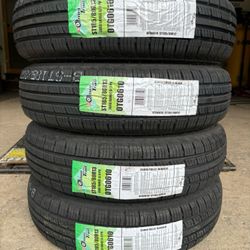(4) - ST185/80/13 Omni Trail Capability STR Trailer Tires