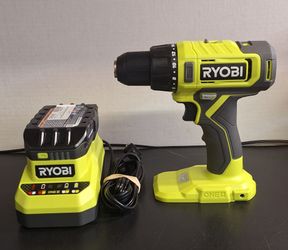 RYOBI TOOLS CORDLESS 18V DRILL PCL20 WITH BATTERY & CHARGER