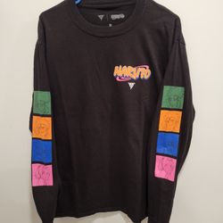 Anime Naruto Hypland Longsleeve Size Large Shirt