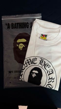 Bape X chrome hearts tee