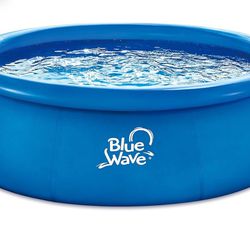 Blue Wave NT6130 9ft Round 30in Deep Speed Family Cover Quick Set Pool
