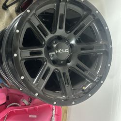 20” Rims 3 Helo Rims. 5Lug 