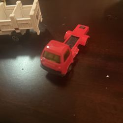 Red Vintage Truck Toy 
