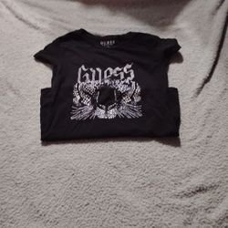 Guess, Black Graphic Medium Tee