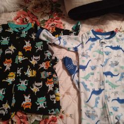 Boys Footed Sleepers 4t
