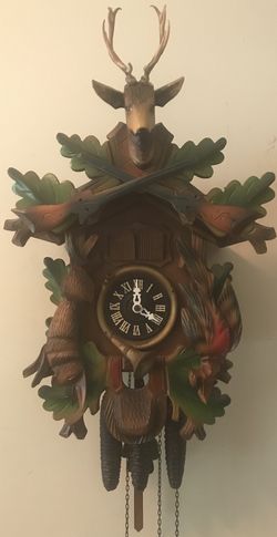 Music Box Hunter CucKoo Clock