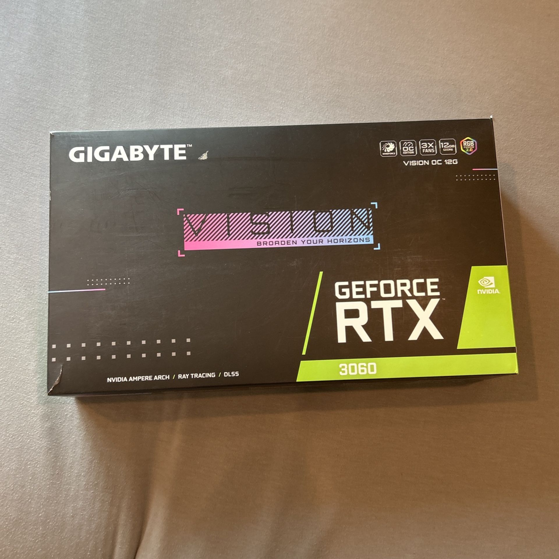 Gigabyte Nvidia Vision 3060 12GB OC Edition