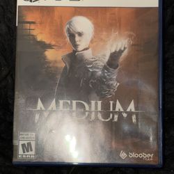 Sony PlayStation 5 The Medium Video Game Rated M For Mature Used Pre Owned Works