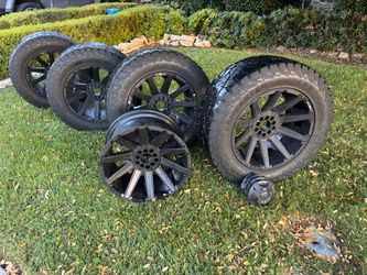 Fuel Contra 20” Wheels Tires Jeep Gladiator and other vehicles