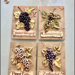 3D Resin Vineyard Winery Wall Art
