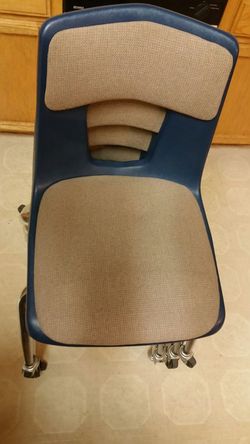 Chairs total 4 have wheel for sale $60