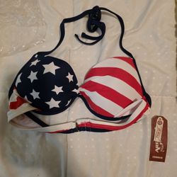 BIKINI TOP American Flag