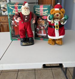 Dancing Santa And bear Set 