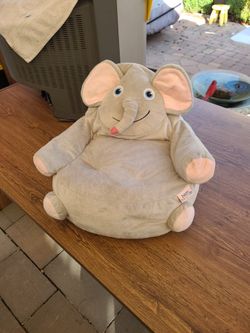 Kids Elephant Bean Bag Chair