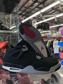 Air Jordan 4 Retro SE Black Canvas
