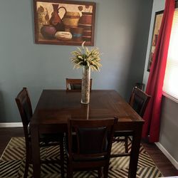 Dinning Room Tall Pub Table Set