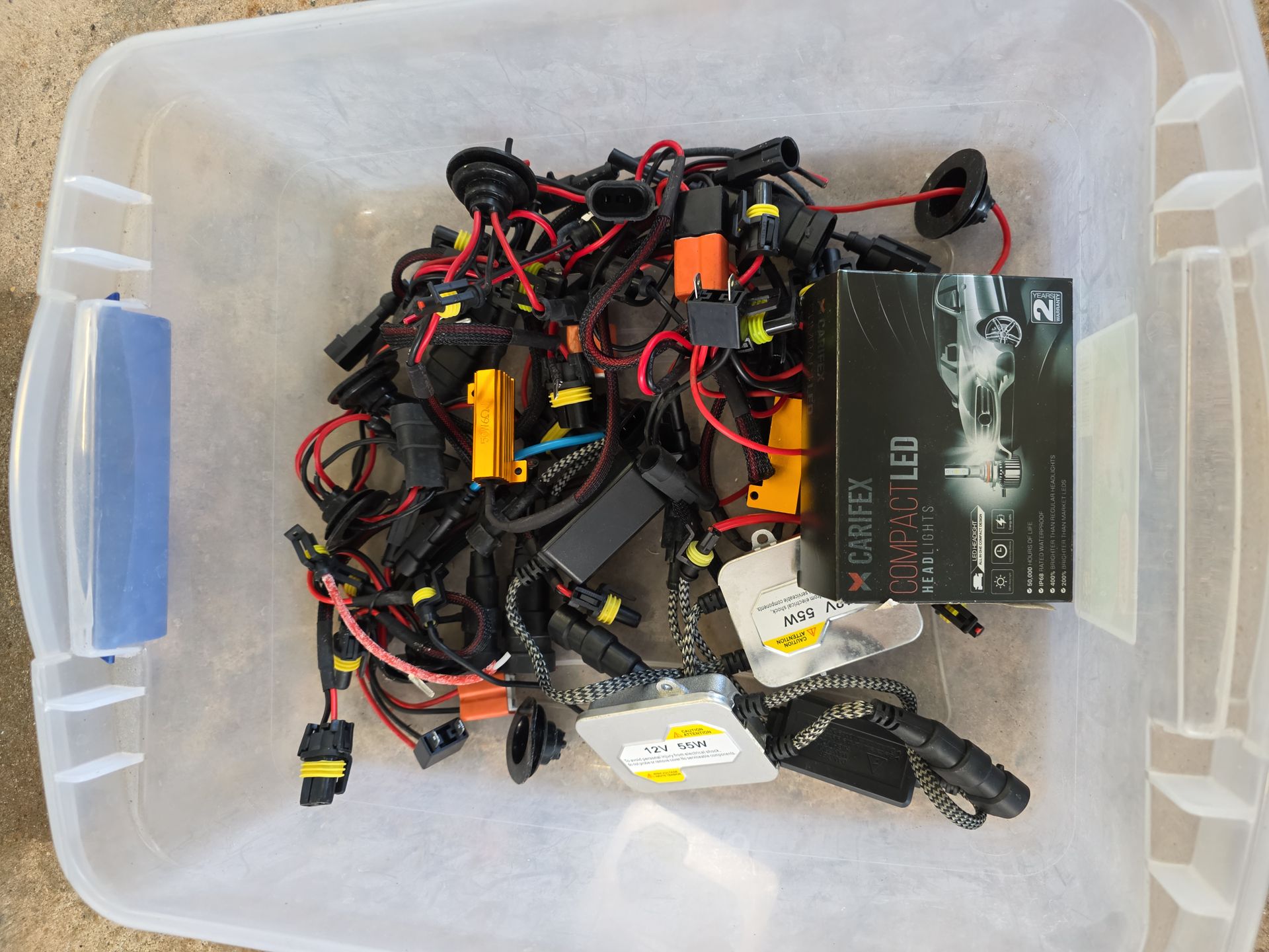 Headlight conversion wiring