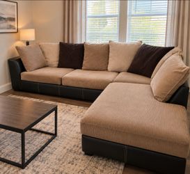 Sectional Sofa with Chaise Lounge