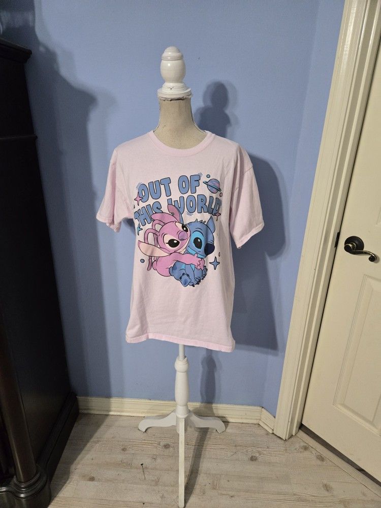 Disney Stitch Large Womens Tee
