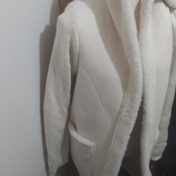 Love Token Faux Designer Fleece Lined Jacket