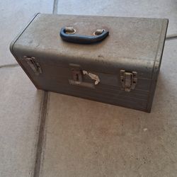 Old toolboxes metal