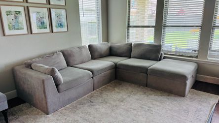 Gray Sectional from World Market