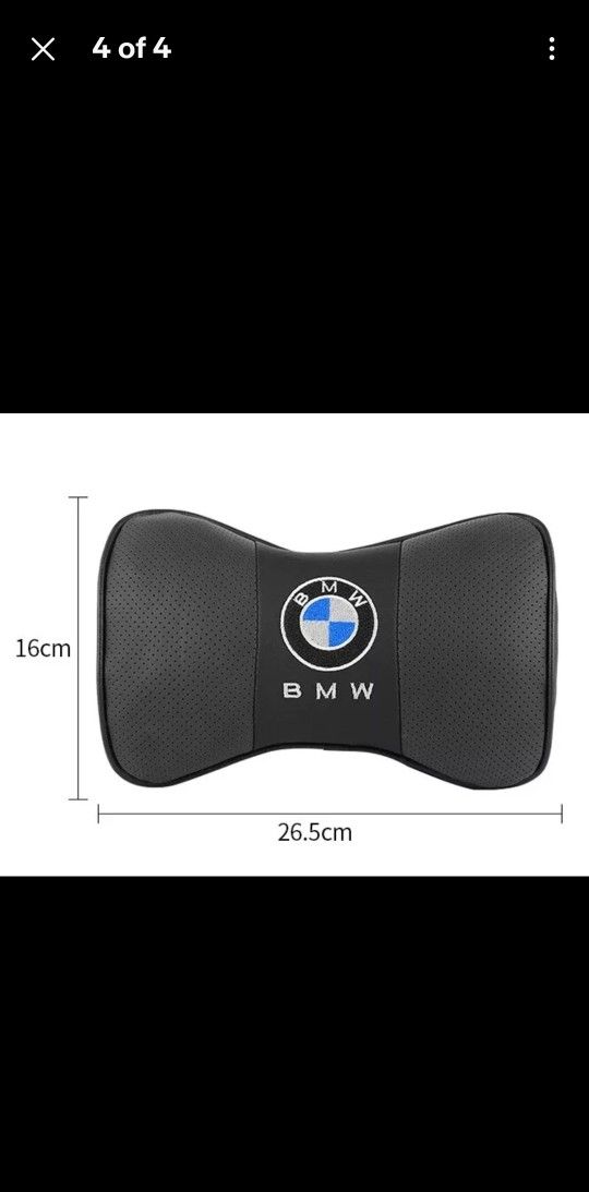BMW Headrest Pillow Set 4