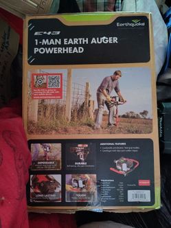 Earthquake E43 1-Man Earth Auger Powerhead