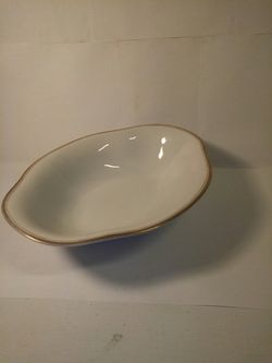 1925 C.T. Altwasser Silesia Gold-Banded China Tureen / Bowl - Pattern 6521 - $30 OBO!