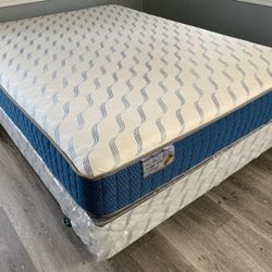 Calking Size Supreme Orthopedic Matress And Boxspring 