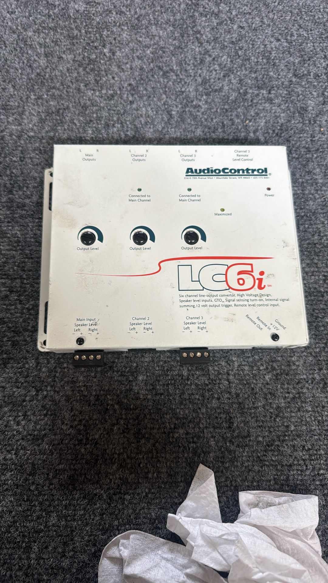 Audio control Output Converter