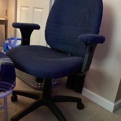 Navy Blue Office Chair