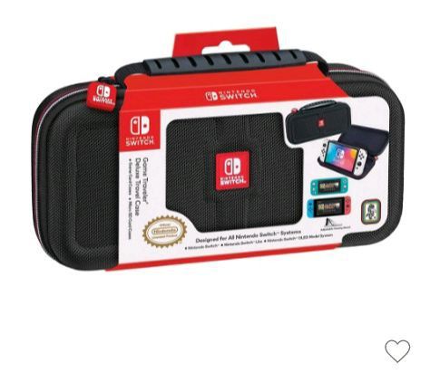 Nitendo Switch Compact Split Pads, Nintendo Switch Super Maro Bros Wired Controller, And Travel Case