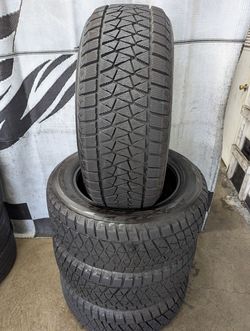 275/55r20 "Brand New Takeoffs" Bridgestone Blizzak DM-V2 studless winter snow tires
