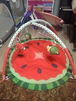 Watermelon Baby Activity Play Gym Mat