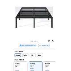 2 Metal Queen Bed frames - Pickup Anaheim 