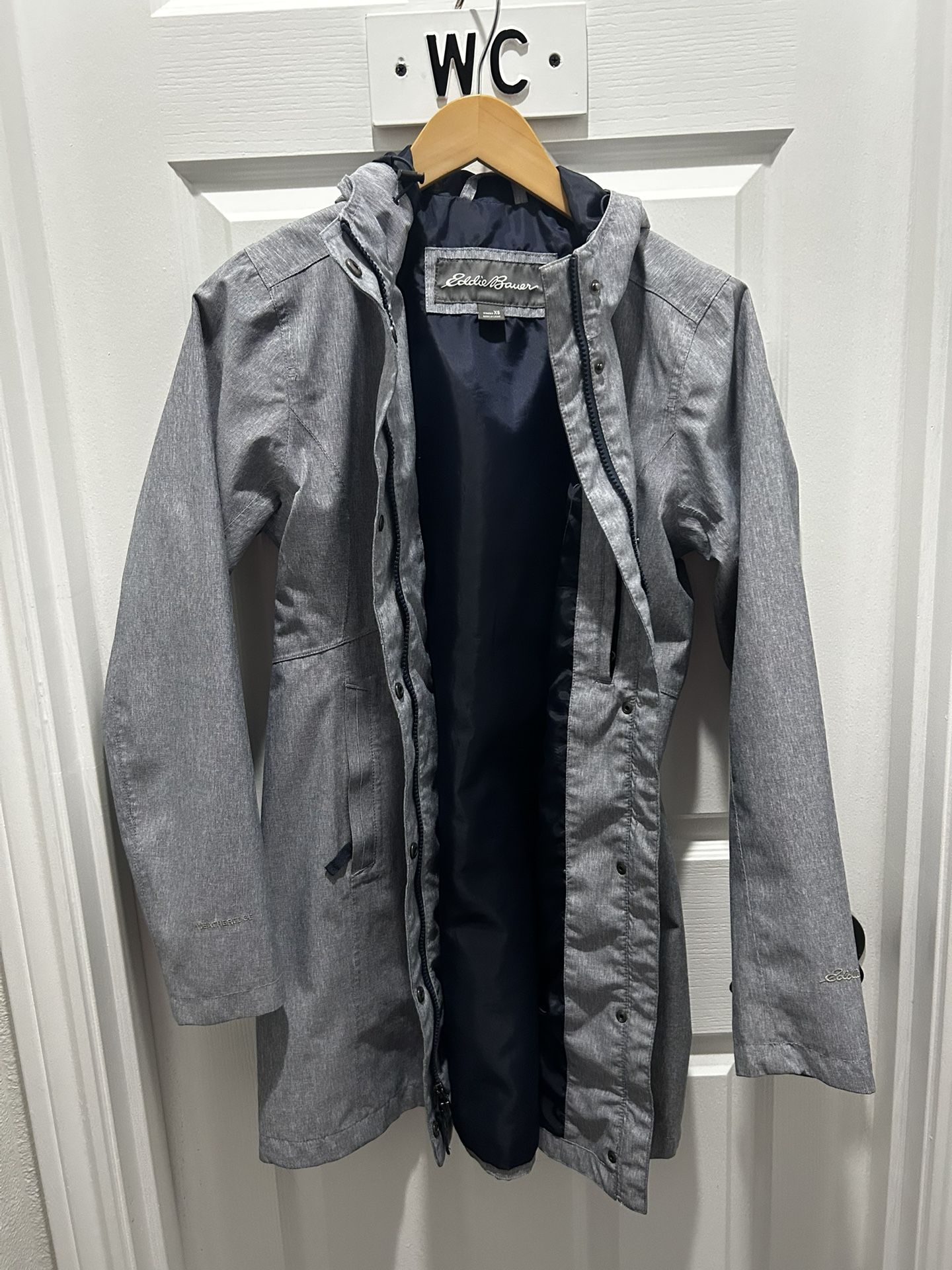Eddie Bauer Navy Raincoat