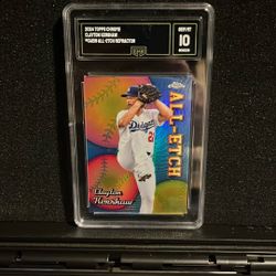 2024 Topps Chrome Clayton Kershaw 