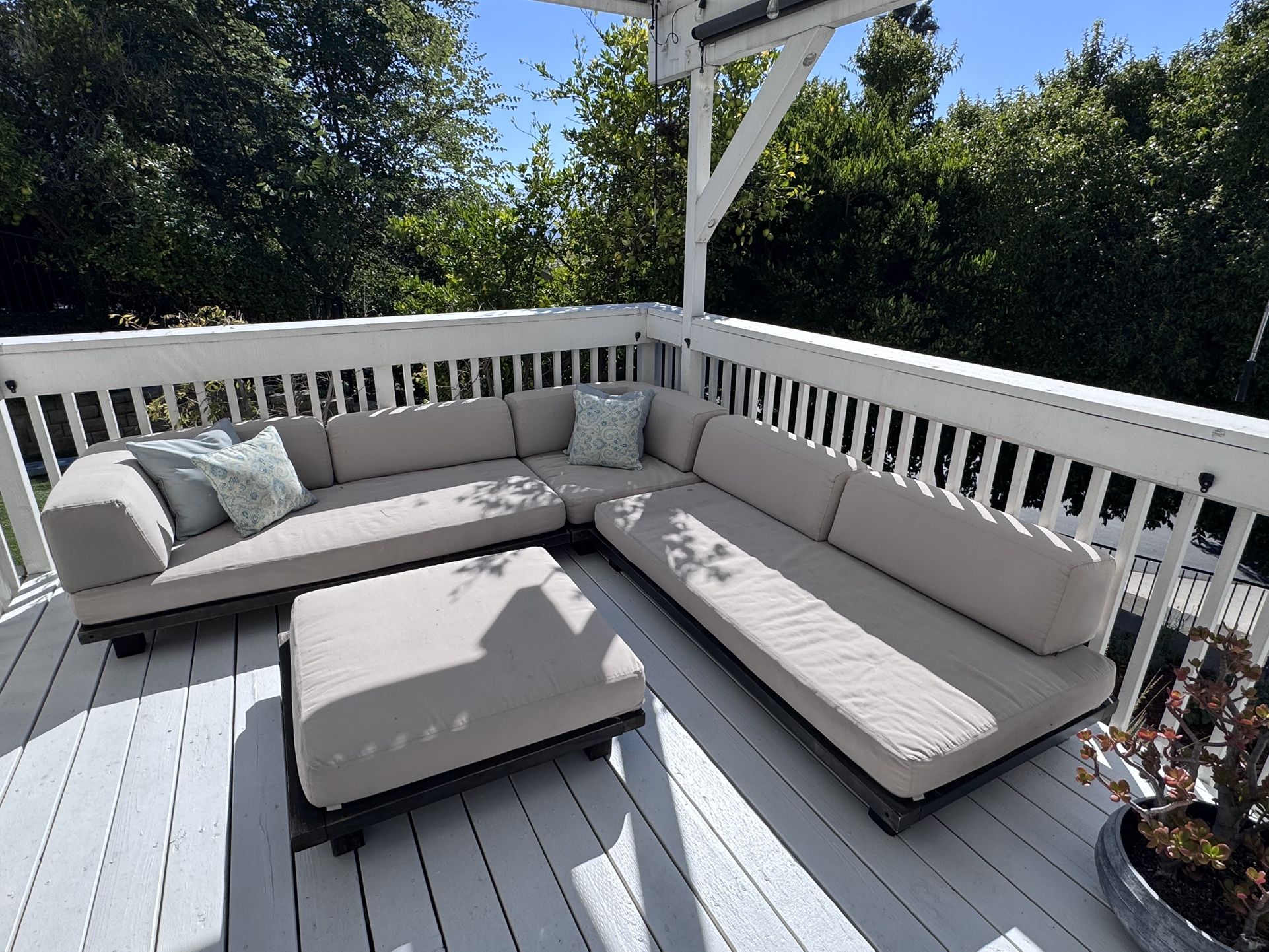 West Elm Patio Sectional