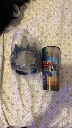 Transformers One Movie Theater Cup and Mask Set