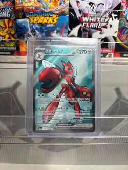 Scizor ex 195/162 Pokémon TCG Holo Card